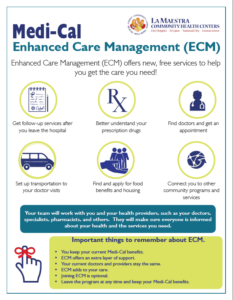 Enhanced Care Management La Maestra Community Health Centers